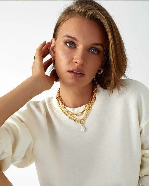 Gold Necklace Set